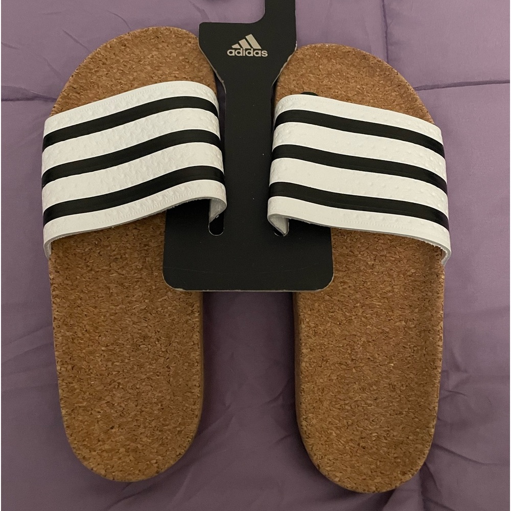 Adidas slides Women Size 8